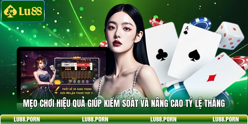 Tài Xỉu LU88 - Chiến Thuật Bắt Cầu Thắng Nhanh Mỗi Phiên 4 Mẹo chơi hiệu quả giúp kiểm soát và nâng cao tỷ lệ thắng